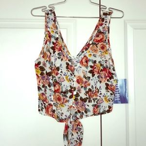 Lucy Love Front Tie Top